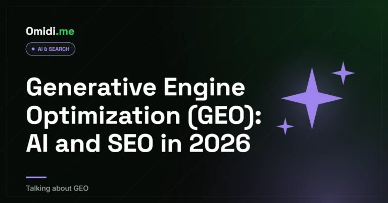 Generative Engine Optimization (GEO): AI and SEO in 2026